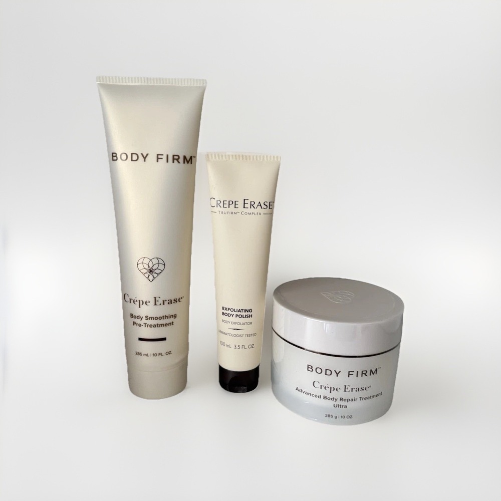 Body‎ Firm Crepe Erase 3 Step Body Treatment Set New